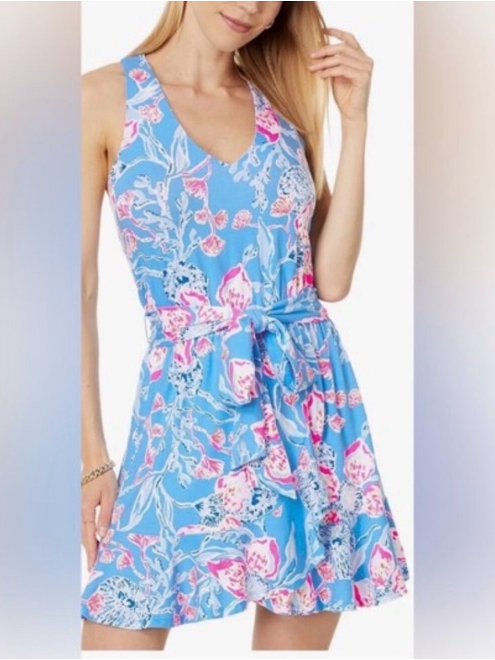 Lilly Pulitzer Camri Halter Romper- Bohemian Rhapsody- EUC